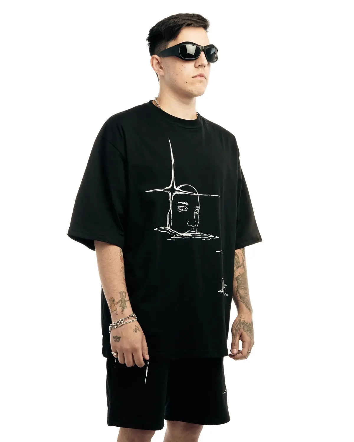 Punk Lyrical Print T-Shirts Oversize Hip Hop Women Streetwear Clothing Harajuku  Goth Unisex Men Top Short Sleeve Cotton Tee Y2K