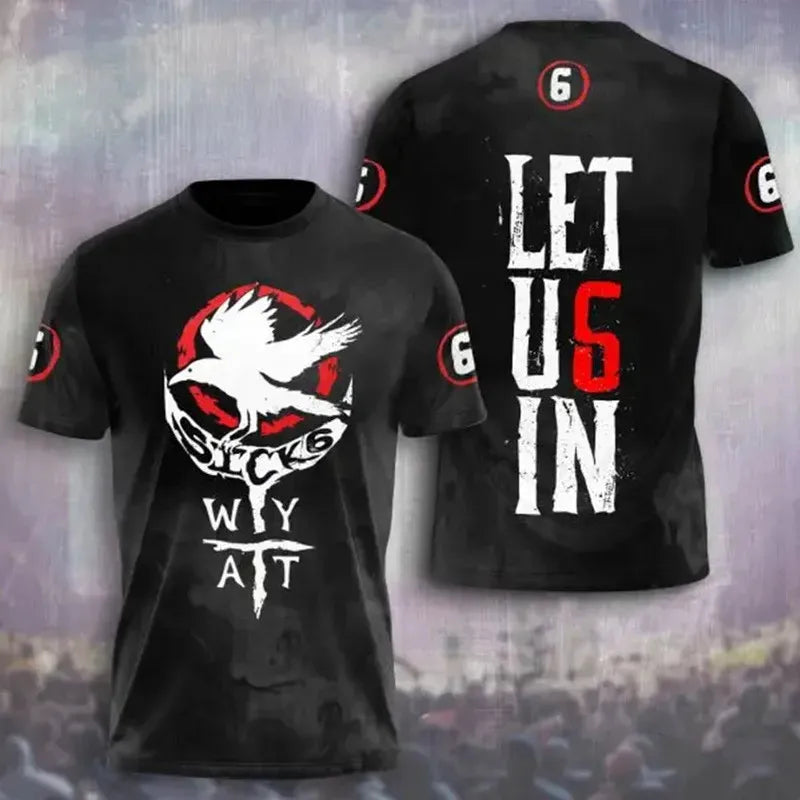 1 Piece Custom Your Picture 2025 Men'S CM PUNK Fan T-Shirt Men'S And Women'S Round Neck T-Shirt Summer Short Sleeved Oversized S