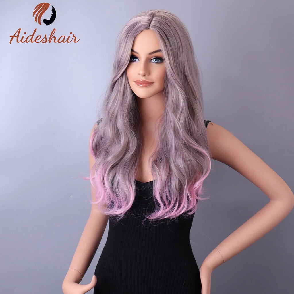 Synthetic wig foreign trade European and American wig big waves short curly hair fashion chemical fiber wig full head cover