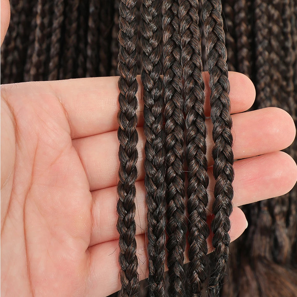 24 18 14 Inches French Curly Crochet Braids New Goddess Box Braids Bouncy French Curl Braid Hair Crochet Synthetic Braiding Hair