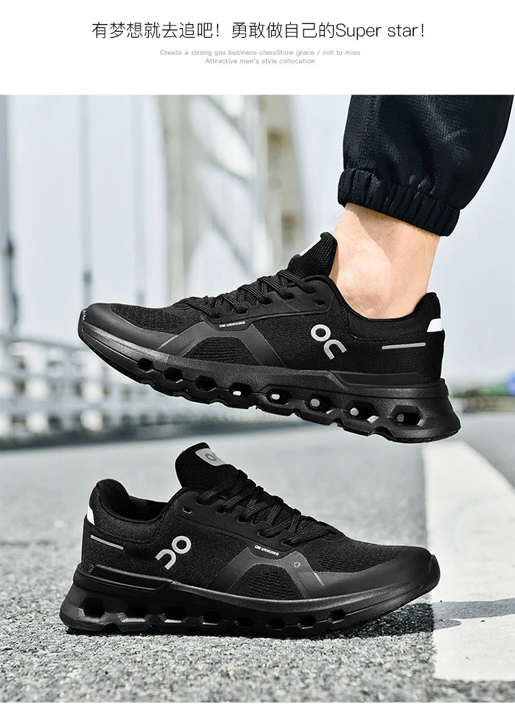 Fashion New 2025 Men Flick Running Shoes Training Mens Sneakers Outdoor Comfy Breathable Lining Hollow Sole Tennis Shoes Yeezy