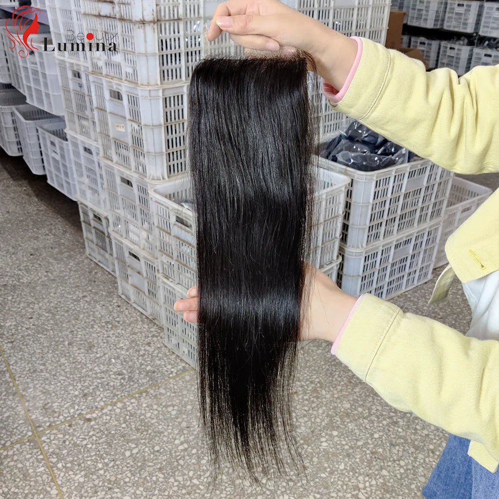 5×5 Lace Closure Human Hair Closure 4x4 Lace Closure Only Straight Closure Remy Hair closure cheveux humain closures bresiliens