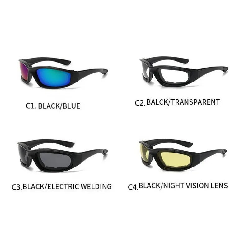 Outdoor Cycling Glasses , Skiing Glasses, Cs Tactical Sunglasses, Sports Sponge Sunglasses Effectively Block