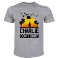 Charlie Dont Surf tshirt man Apocalypse Now Film Movie men t-shirt Fashion cotton tee-shirt