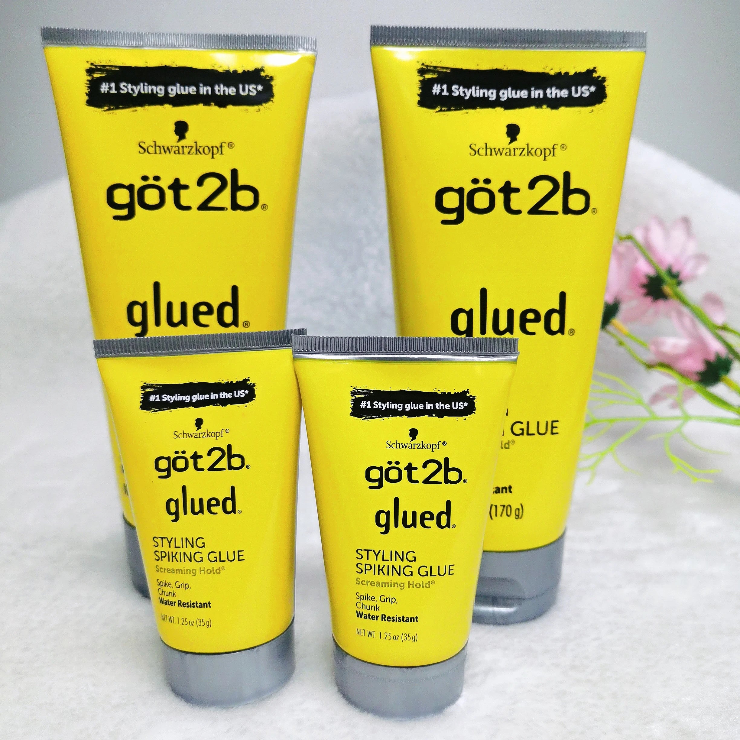 Got 2b Lace Wig Glue Strong Hold Hair Glue Invisible Wig Accessaries for Closure Toupee Frontal Glued Waterproof 35g/170g