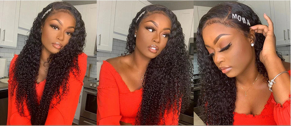 Best Kinky Curly Bundles 12A Human Hair Extensions Water Wave Wavy Bundles Raw Brazilian Hair Weave Tissage Wholesale Sale