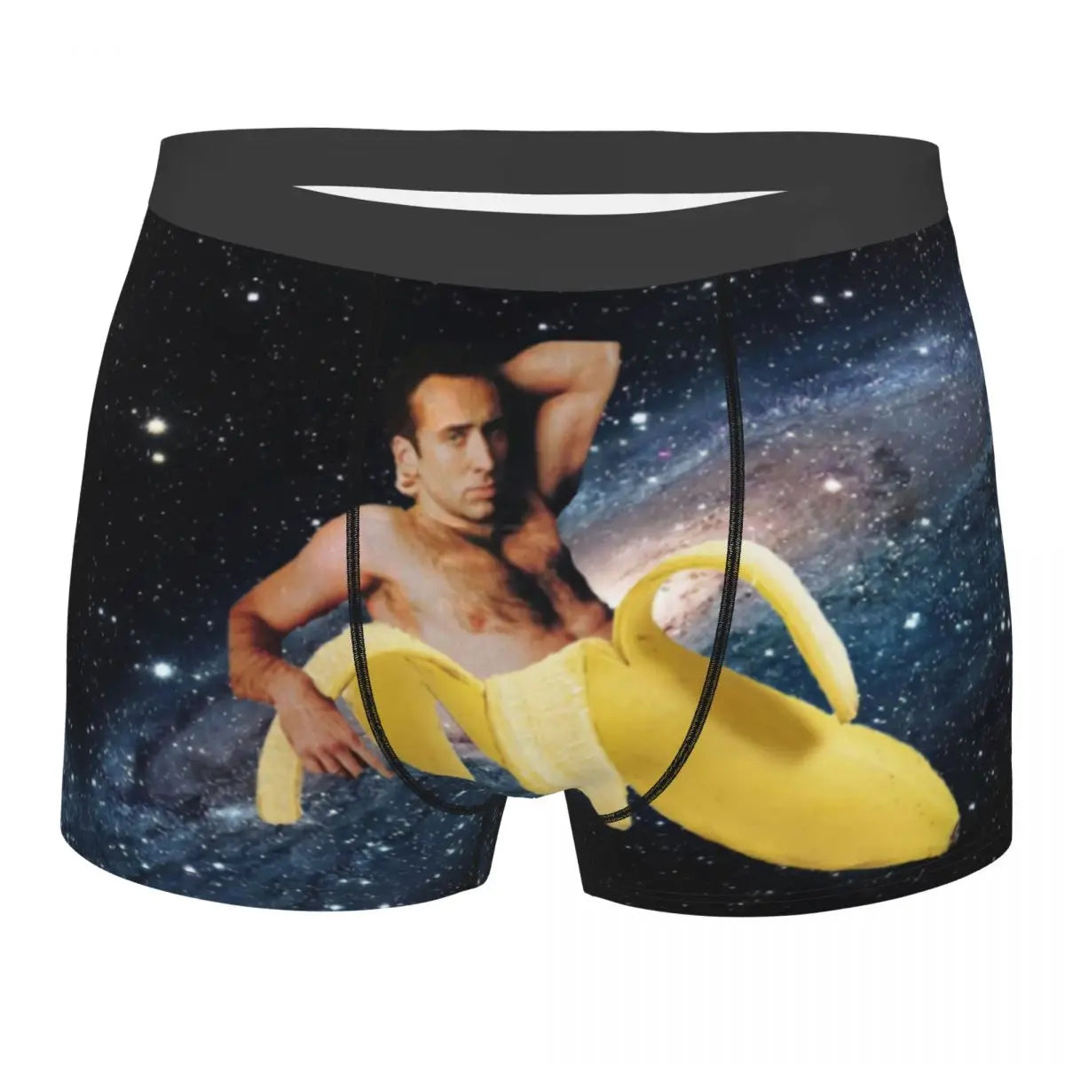 Custom Nicolas Cage Boxer Shorts For Homme 3D Printed Male Nic And His Girls Underwear Panties Briefs Breathbale Underpants