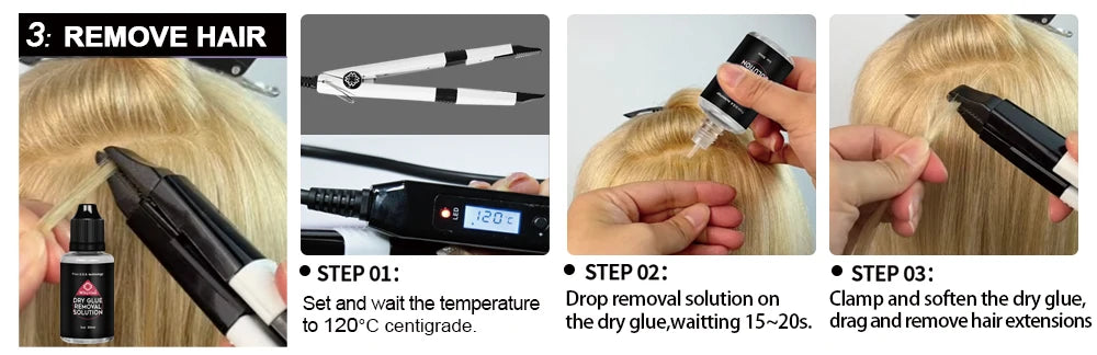 2026 UV V Light Hair Extension Set Wikytina Tools Kit, UV Extension Glue Long-Lasting Remover Machine - Salon Styling Tools
