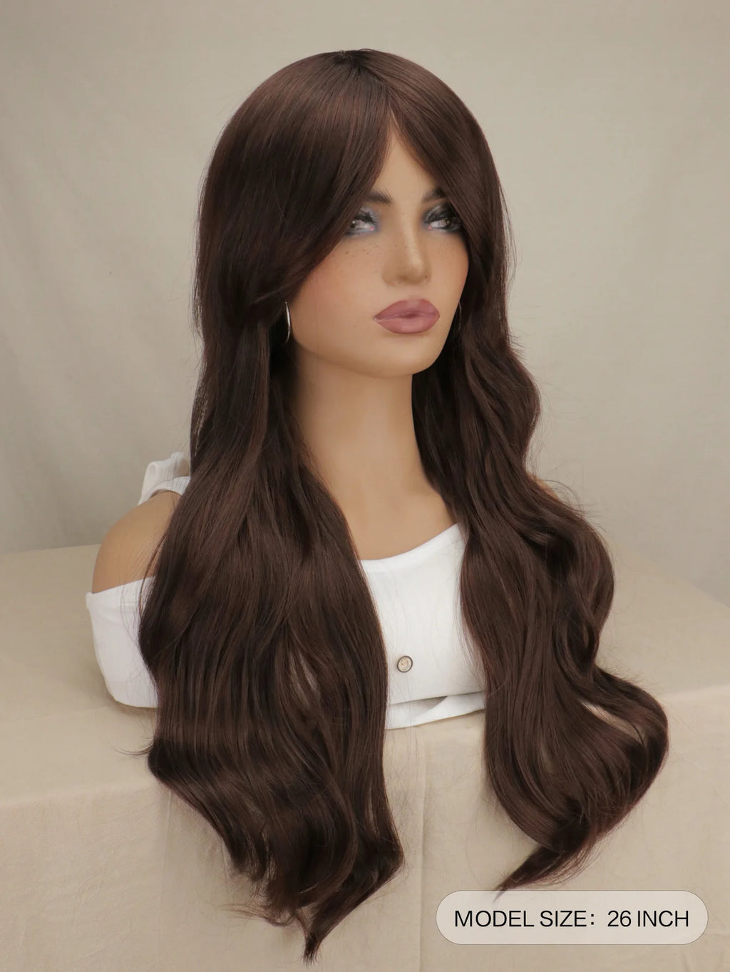 Women Long Wavy Cosplay Wig Red Rose Pink Black Blue Sliver Gray Brown Temperature Synthetic Hair Wigs