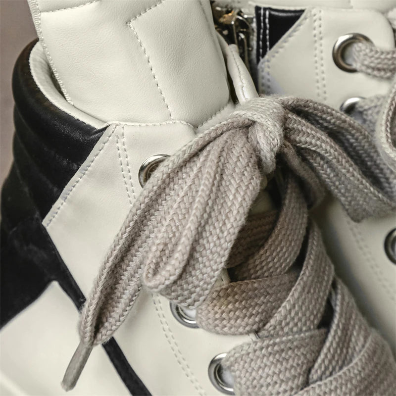 2025 Winter Street Style Men's Fashion Boots Height Increasing Light Adult Women's Sports Casual Shoes Sneakers