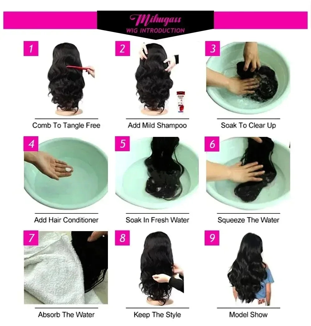 250 Density 13x4 13x6 Hd Bone Straight Transparent Lace Front Wig Human Hair 40 Inch Pre Plucked Lace Front Wigs 100% Human Hair
