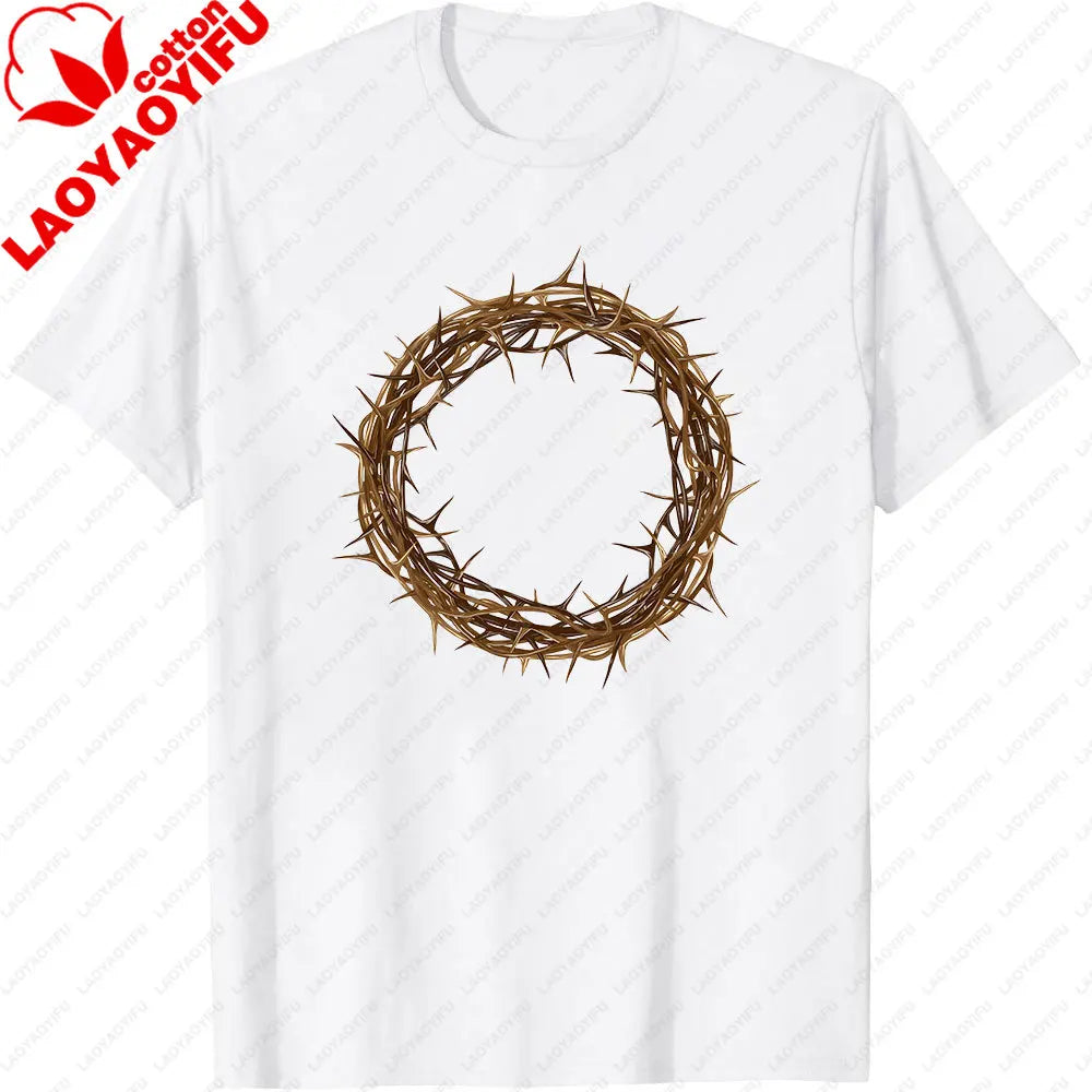 Jesus Christ Pantocrator Icon Sinai Orthodox Christian Man Gift Printed T-Shirt Summer Women Short Sleeve Cotton Unisex T Shirt