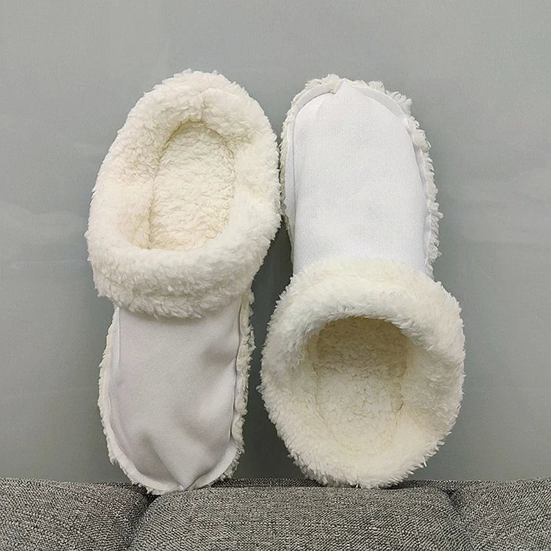 New Winter Warm Ankle Sock Plush Liner Shoes Charm Insoles Shoe Charms Thicken Plush Insole for Women Men Shoe Covers Removable