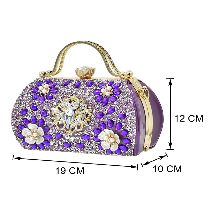 Latest Shoes and Bag for Party Wedding Plus Size Women Shoes 43 High Heels Sexy Ladies Luxery Shoes Women Dress Pumps with Purse