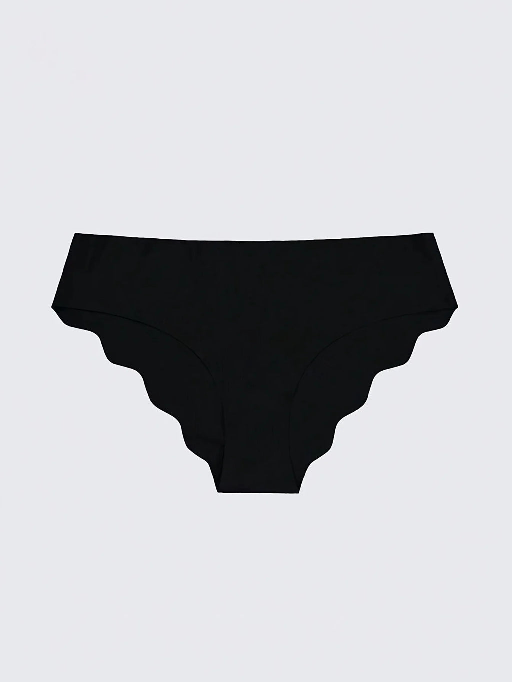 7PCS Black women's panties fashionable heart letter V-shaped sports and fitness triangle briefs mid waist girls' breathable unde