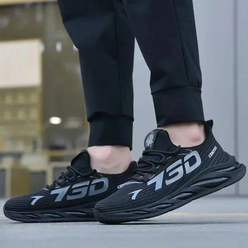 High-quality men's lightweight outdoor shoes breathable mesh shoes fashionable daily casual shoes sports shoes and running shoes
