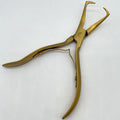 1 PC 5.5 inch Silver Stainless Steel Bent nose Clamp Hair Extension Plier with two hook Keratin Hair Extensions Removal Tools