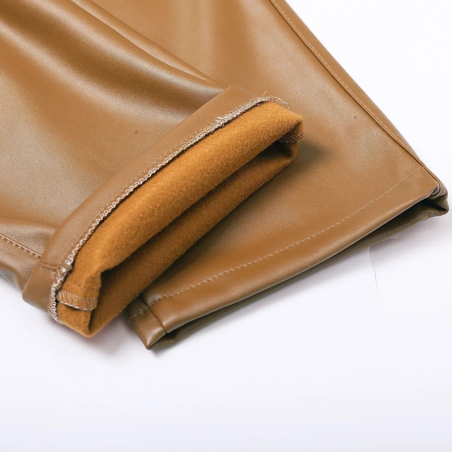 Autumn and Winter Slim Mens Leather Pants Tight Motorcycle Fashion Simple Hipster PU Leather Pants for Men