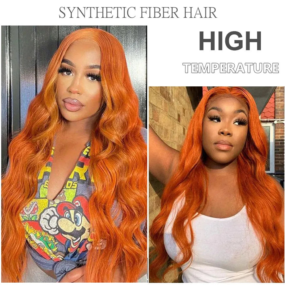 30Inches 200grams Orange Light Brown 12# M888# Body Wave Hair Weave Bundles Blond 27/613 White High Temperature Synthetic Hair