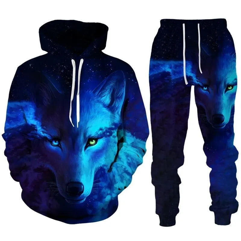 2023 New Men's Skull Hoodie Sweatshirts 3D print Head Pattern Hooded Pullover Autumn Fashion Casual Sweatshirt