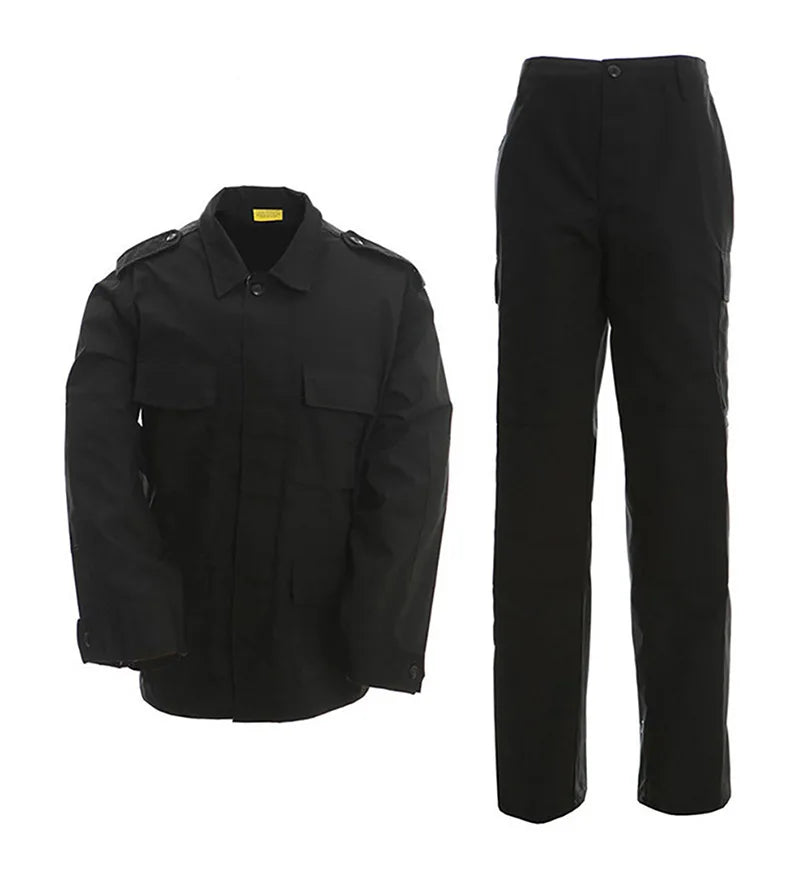 Desert & Jungle Outdoor Camouflage Uniform Tactical Uniform Combat Hunting Suit BDU Training Jacket and Pant