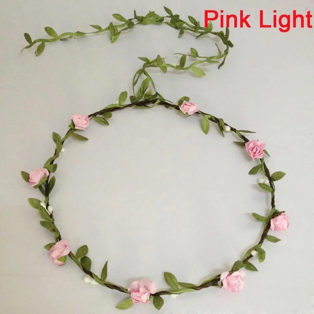Cute Elegent Flower Garland Wedding Bride Bridal Headdress Headbands Bohemian