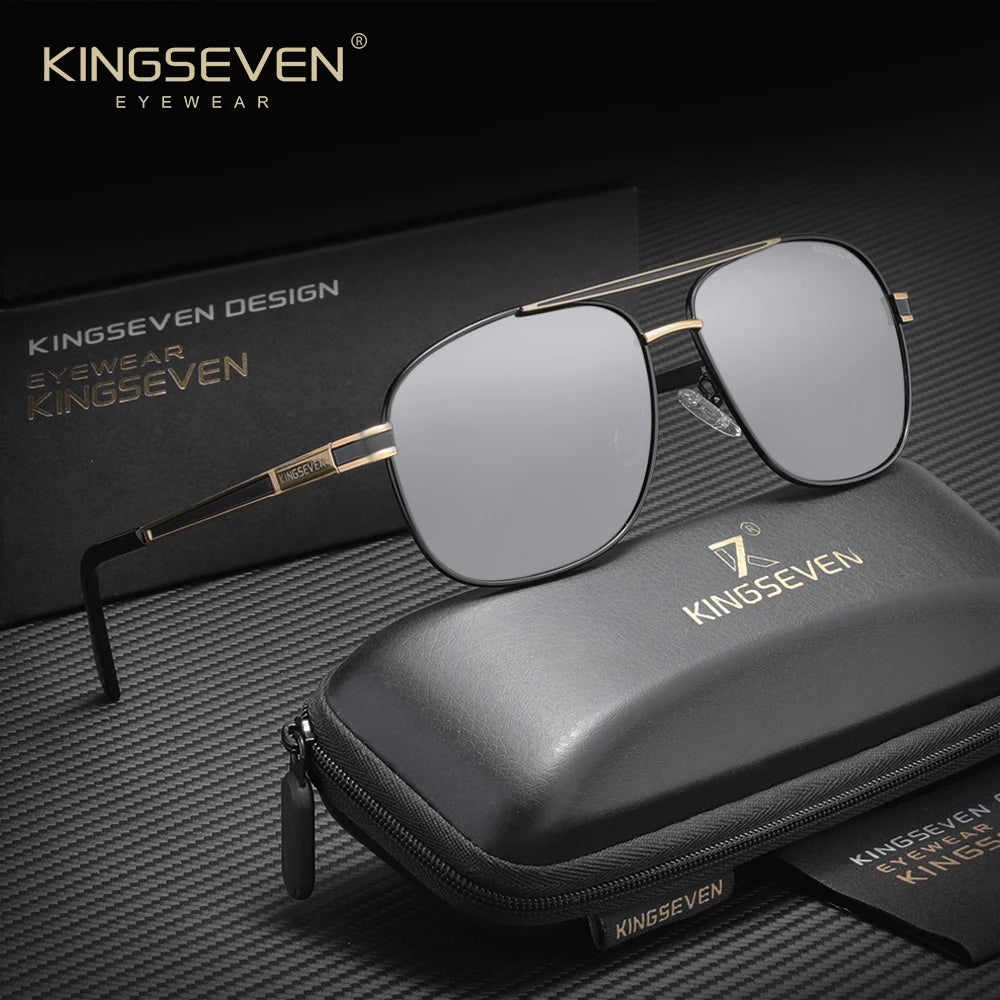 KINGSEVEN Brand Classic Sunglasses Polarized UV400 Shades Driving Glasses For Men Women Eyewear