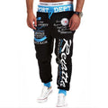 Men'S New Fashion Hip Hop Casual Jogging Pants Letter Print Sport Gym Fitness Slim Fit Baggy Trousers  Sweatpants Autumn Winter