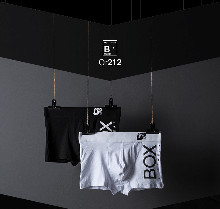 ORLVS Brand Men Underwear Boxer cotton mens underpants male panties  shorts U convex pouch for gay breathable calzoncillo hombre
