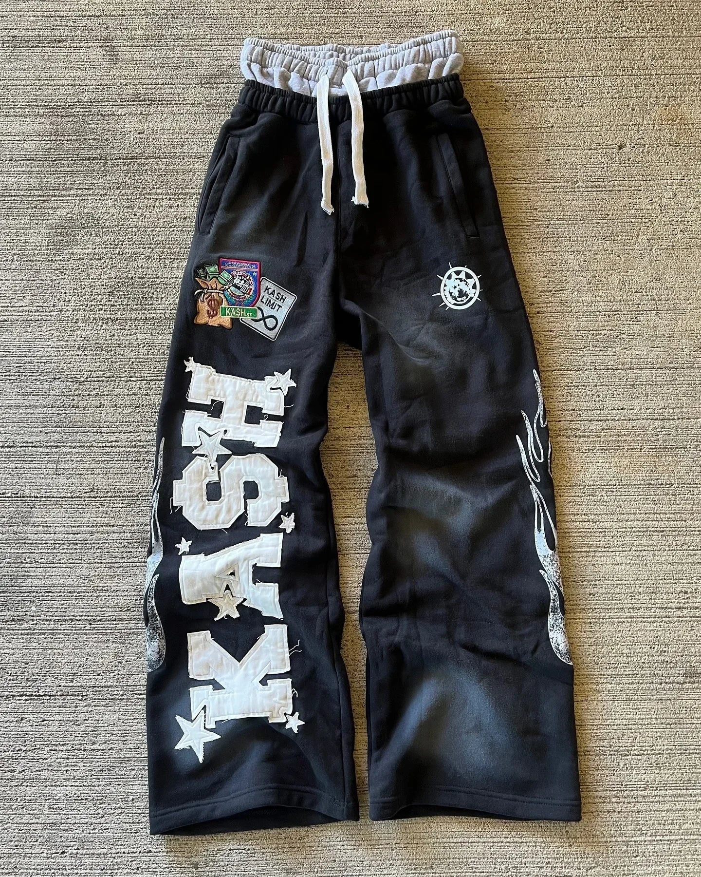 Retro Animal Print Sweatpants Y2K Clothes Men Women Harajuku Hip Hop Retro Graphic Baggy Sweatpants Elastic Waist Casual Trouser