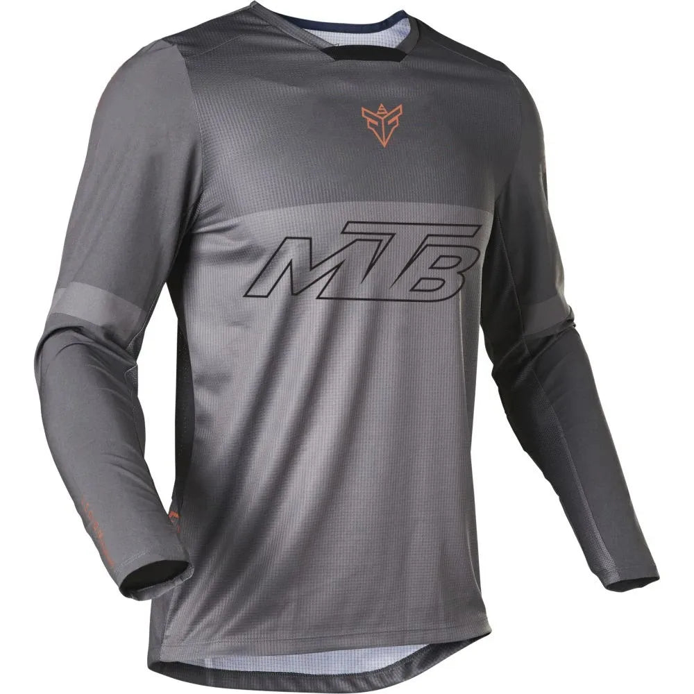 Men's Long Sleeve Motocross Cycling Jerseys Downhill Mountain Bike MTB Shirts Offroad DH Bicycle Bike Jeresys Clothing