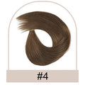 Clip In One Piece Human Hair Extensions 100% Straight Brazilian Human Remy Hair Natural Color Light Blond Ombre Dark Brown 613#