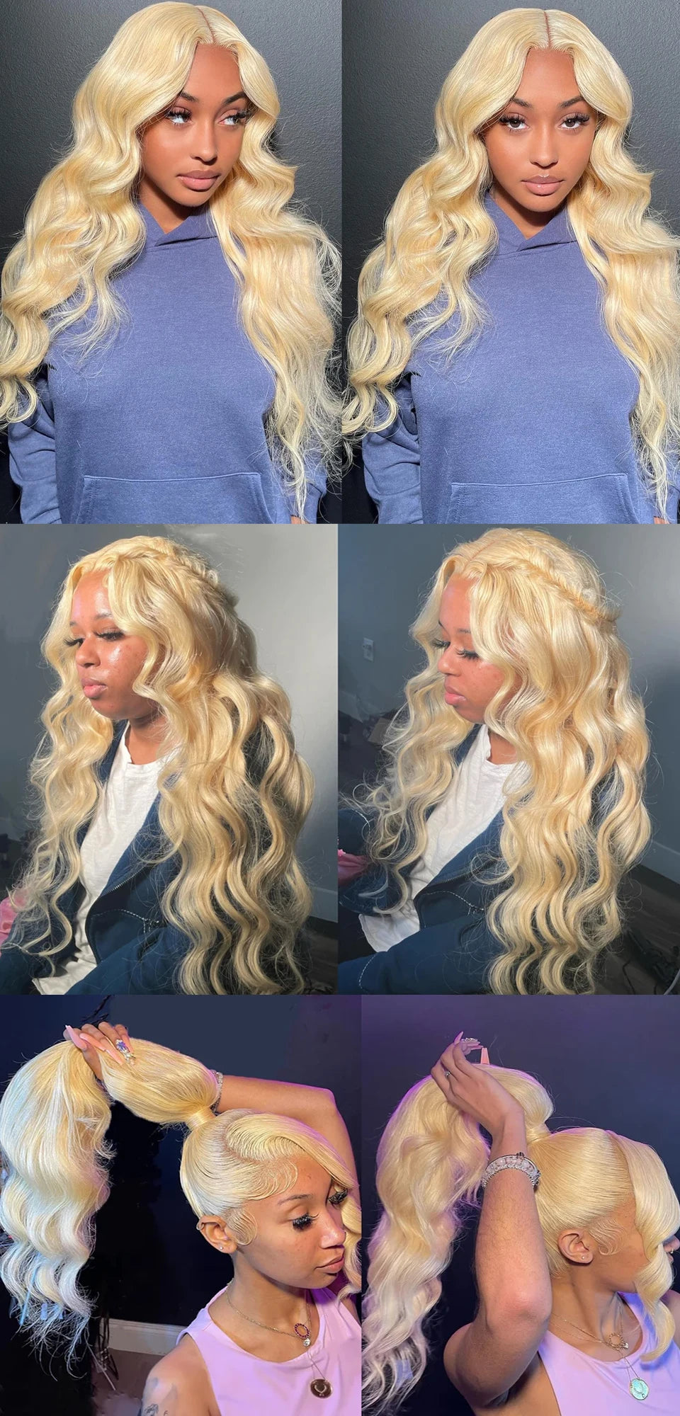 613 Blonde Body Wave Vietnamese Loose Curly Human Hair Bundles 8 28 30 Inch 1 2 3  4 Bundles Deals 100% Virgin Remy Hair Bundles