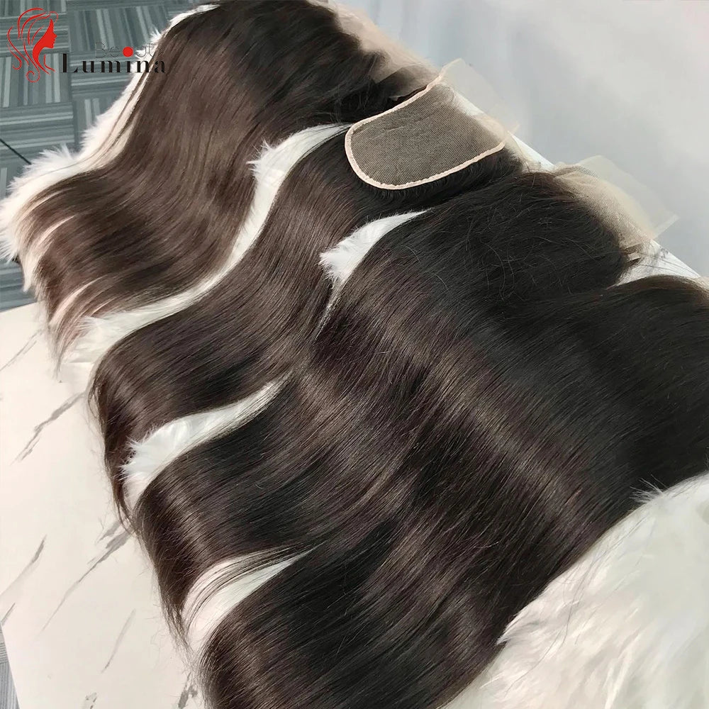 2x6 Lace Closure Peruvian Straight Closure 5x5 100% Human Hair Rtraight 13x4 Lace Frontal Closure 4x4 Natural Color Remy Hair