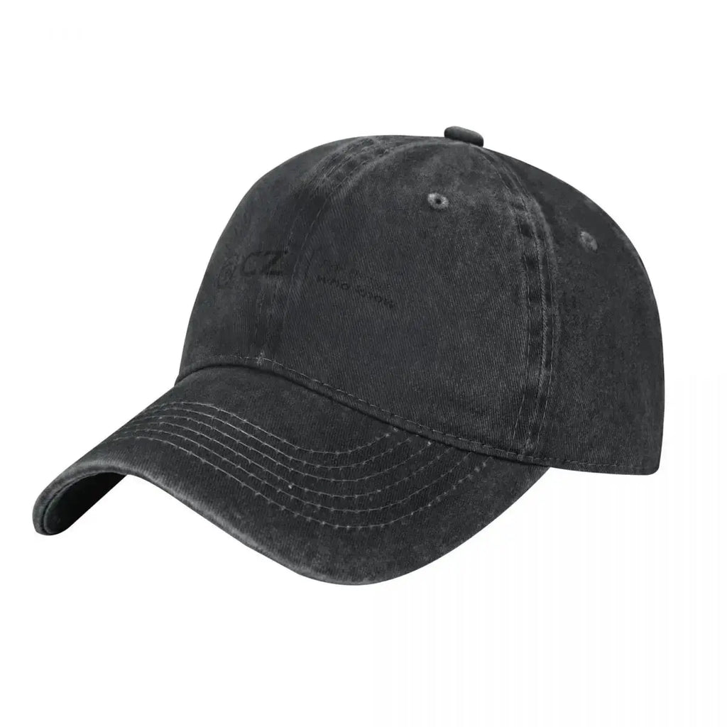 Ceska Zbrojovka CZ Men Women Baseball Cap Distressed Denim Hats Cap Vintage Outdoor Travel Adjustable Fashion Cap