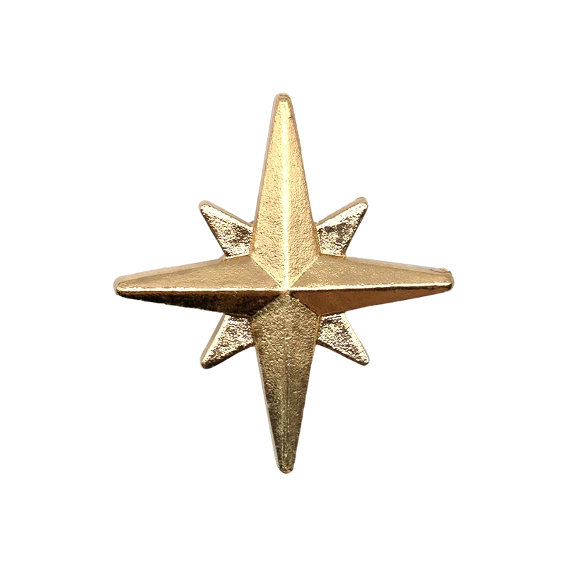 1pcs Golden Metal Shoe Charms Designer Shoe Decorations Luxury Shinning Butterfly Pins for Women Girls Sandal Accessories Buckle