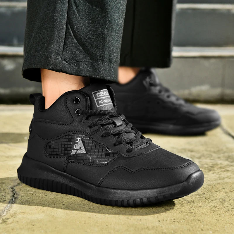 Chef shoes four season light non-slip oil-proof waterproof comfort plus size men's kitchen work shoes fashion casual men's shoes
