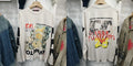 R123 Long Sleeve T Shirt Vintage Washed 100% Cotton Loose Fit Casual Mens Pullover  oversized t shirt