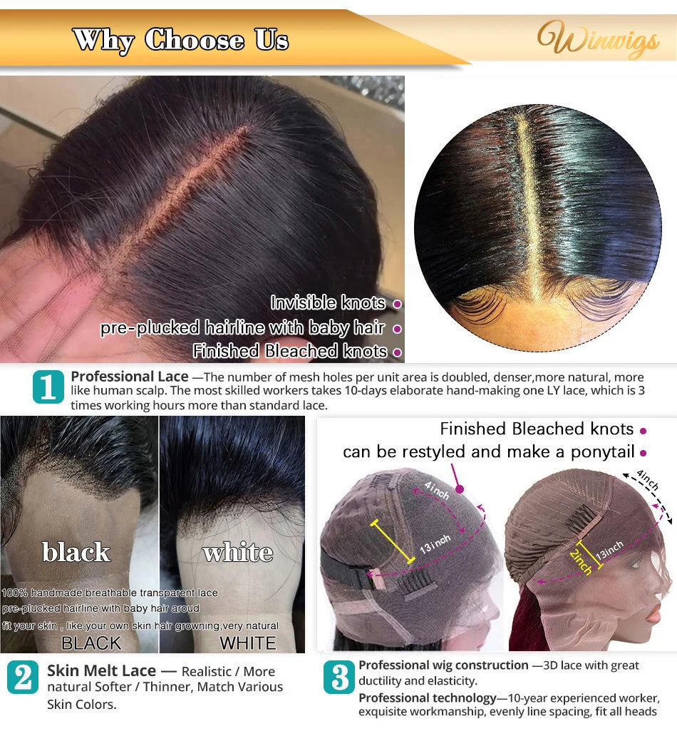 Body Wave Lace Front Wig 13x4 Lace Frontal Wig Glueless Transparent Human Hair Wigs For Women Brazilian Remy Wig On Promotion