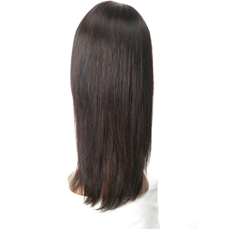 Sleek Highlight Lace Front Wig For Women 13x4 Lace Front Brazilian Hair Wigs Straight Colored Lace Wigs 18 Inch Long Lace Wigs
