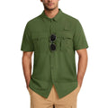 TACVASEN Men‘s Short Sleeve Sun Protection Shirt UPF 50+ Lightweight Quick Dry Fishing Hiking UV Shirt with Pockets for Men