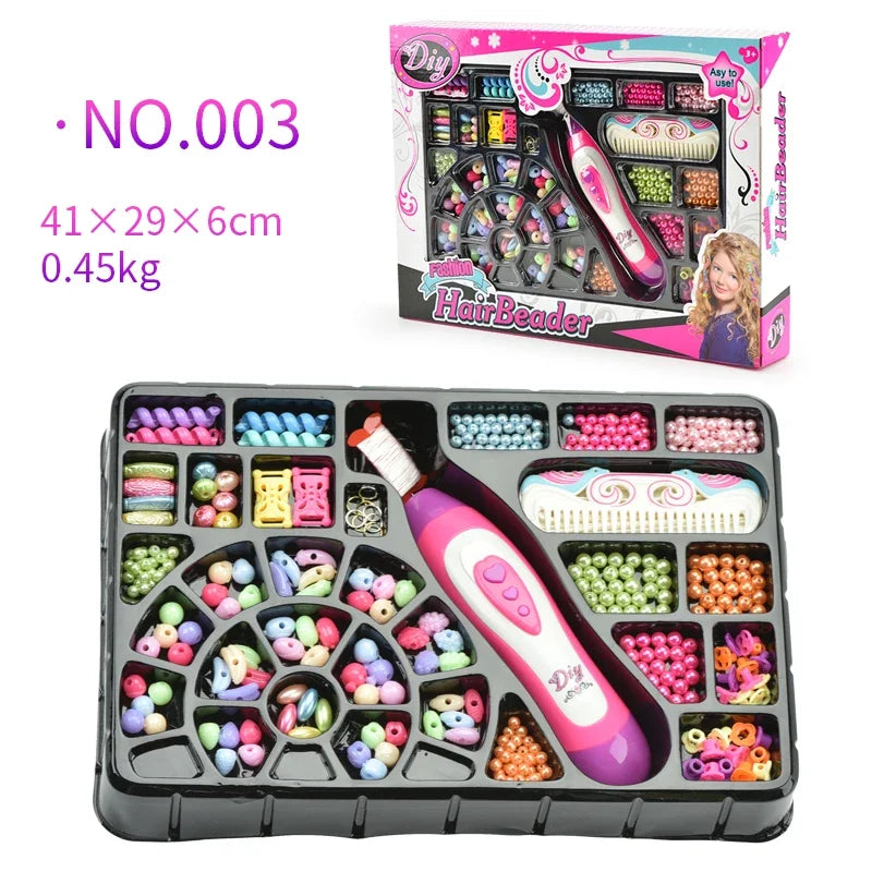 Braiding DIY Hairstyle Tool Electric Automatic Hair Braider Twist Braider Machine Weave Roller Hairstyle Machine Set Child Gift