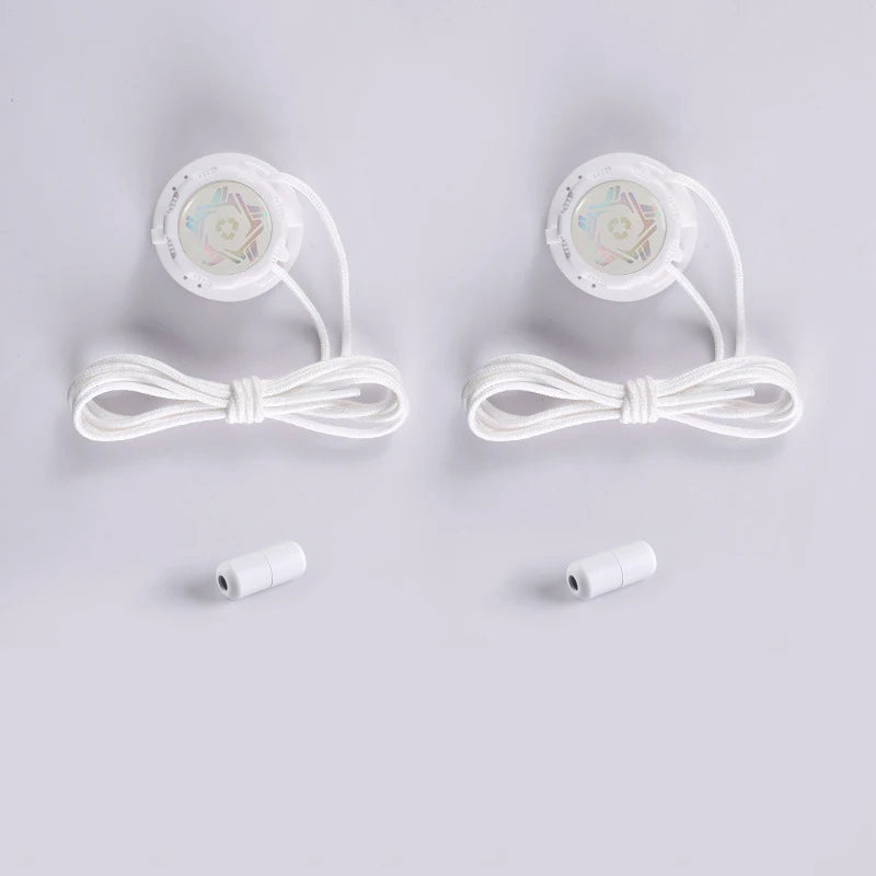 Thick Rope Swivel Buckle Shoelaces new upgrade Automatic Laces Without ties Sneakers Shoelace Shoe Accessories For Children Adul