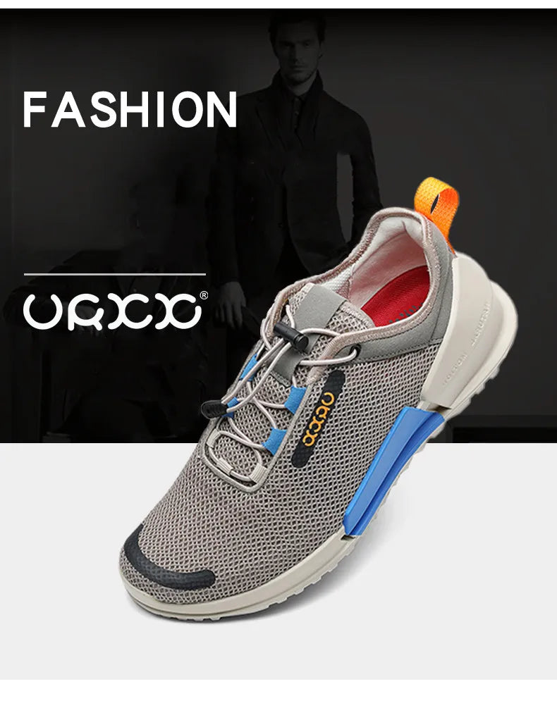 Lightweight Men's Running Shoes Outdoor Breathable Men Sports Shoes Anti-slip Male Sneakers Fashion Flexible Tennis Lace-up New