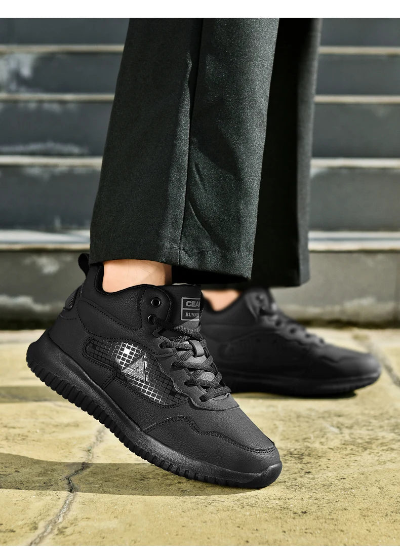 Chef shoes four season light non-slip oil-proof waterproof comfort plus size men's kitchen work shoes fashion casual men's shoes