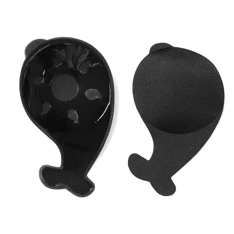 FINETOO 5/6 Pairs Breast Lift Up Tape Sexy Floral Nipple Cover Silicone Invisible Adhesive Stickers Reusable Paste Intimates