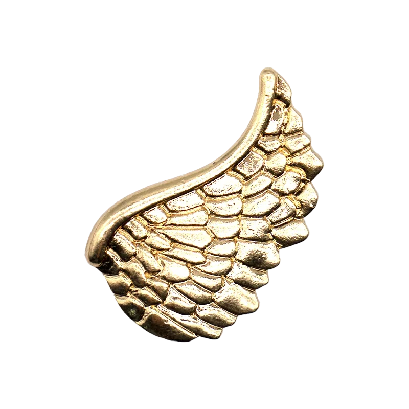 1pcs Golden Metal Shoe Charms Designer Shoe Decorations Luxury Shinning Butterfly Pins for Women Girls Sandal Accessories Buckle