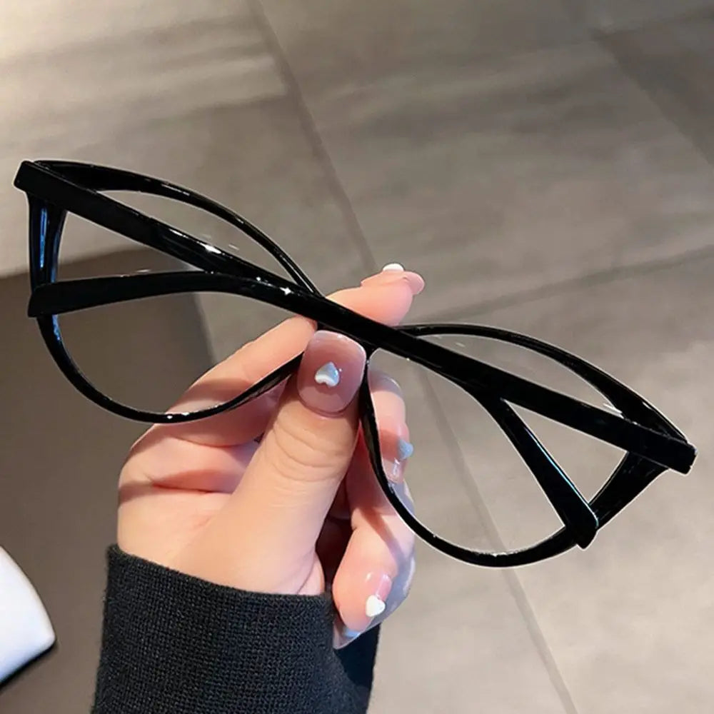 2024 Retro Myopia Glasses Women Mens Glasses European and American Style Cat Eye Reading Glasses-1.0 To -4.0 Eye Glasses