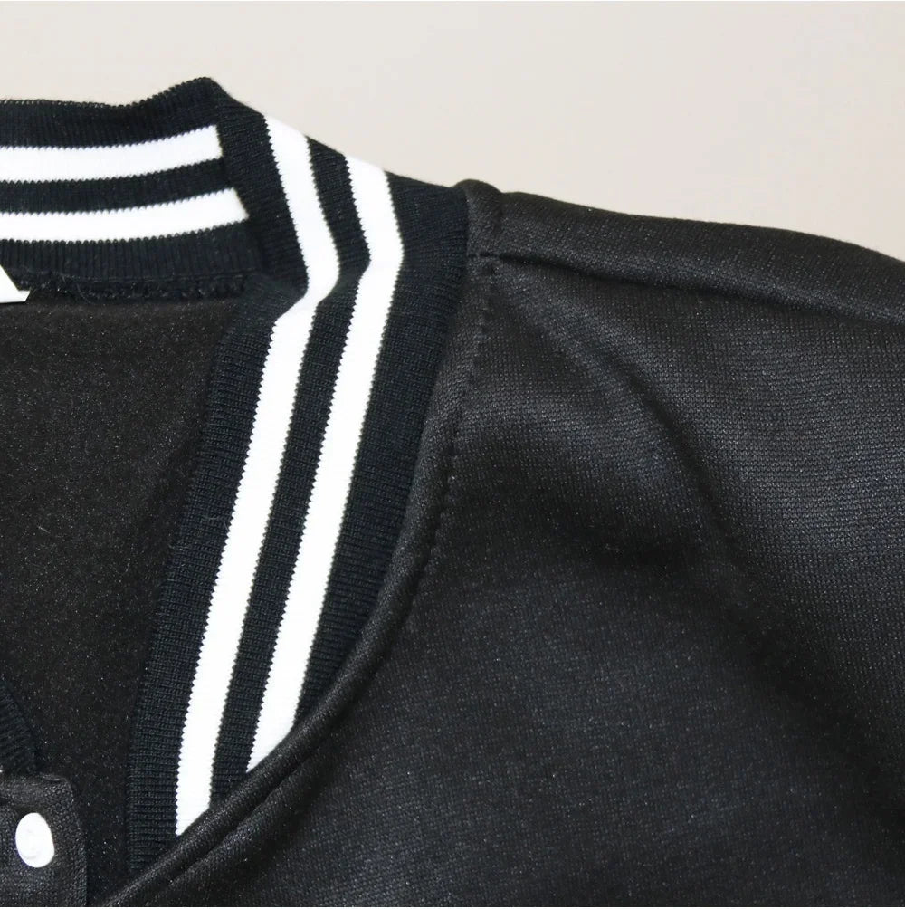 New Anime Solo Leveling Print Baseball Jacket Women Men Casual Loose Jacket Autumn Winter Sweatshirt Jersey Tops