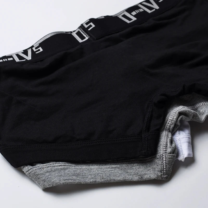 ORLVS Brand Men Underwear Boxer cotton mens underpants male panties  shorts U convex pouch for gay breathable calzoncillo hombre